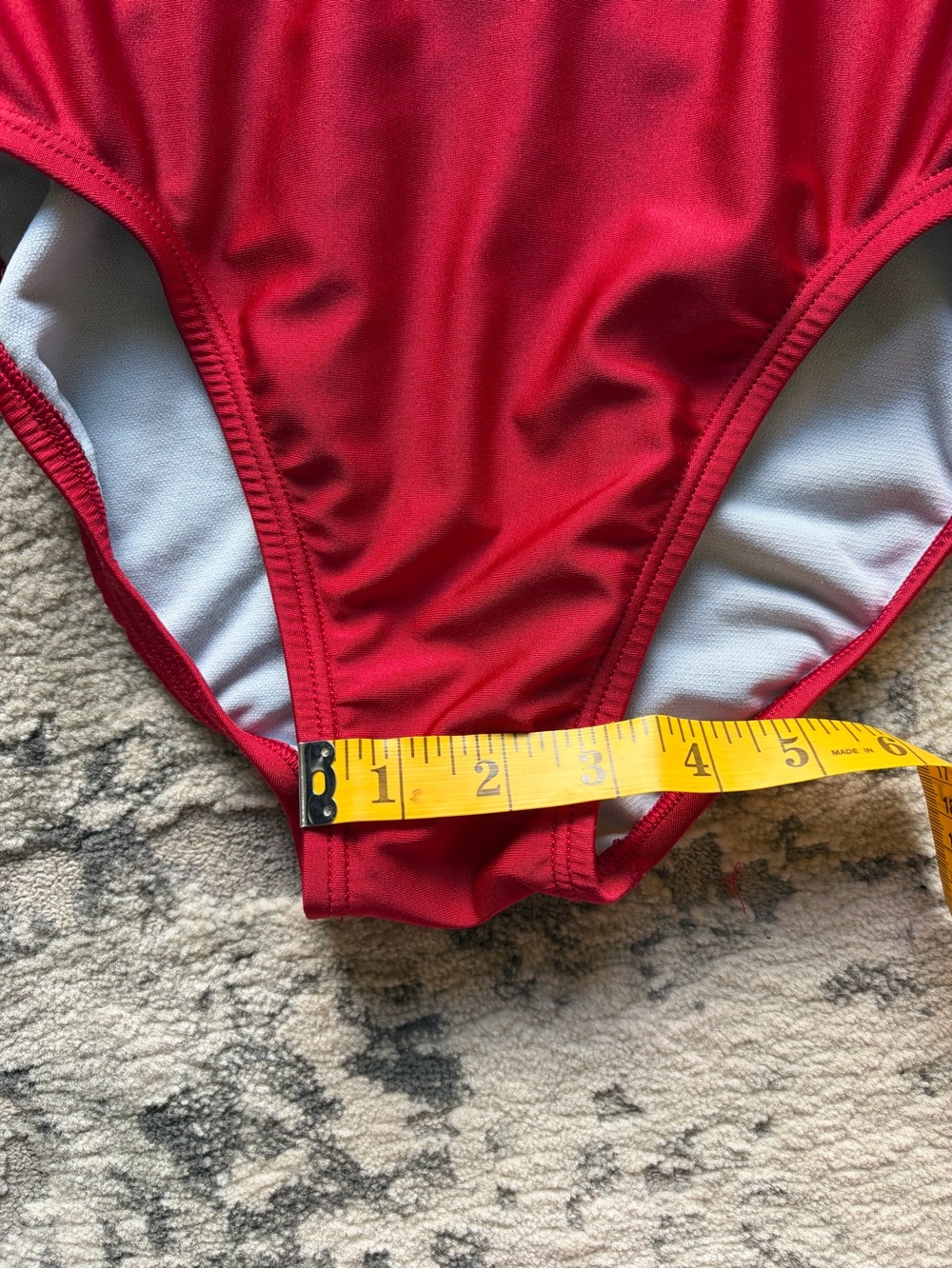 Nike Red Racerback One-Piece Swimsuit - Picture 4 of 7
